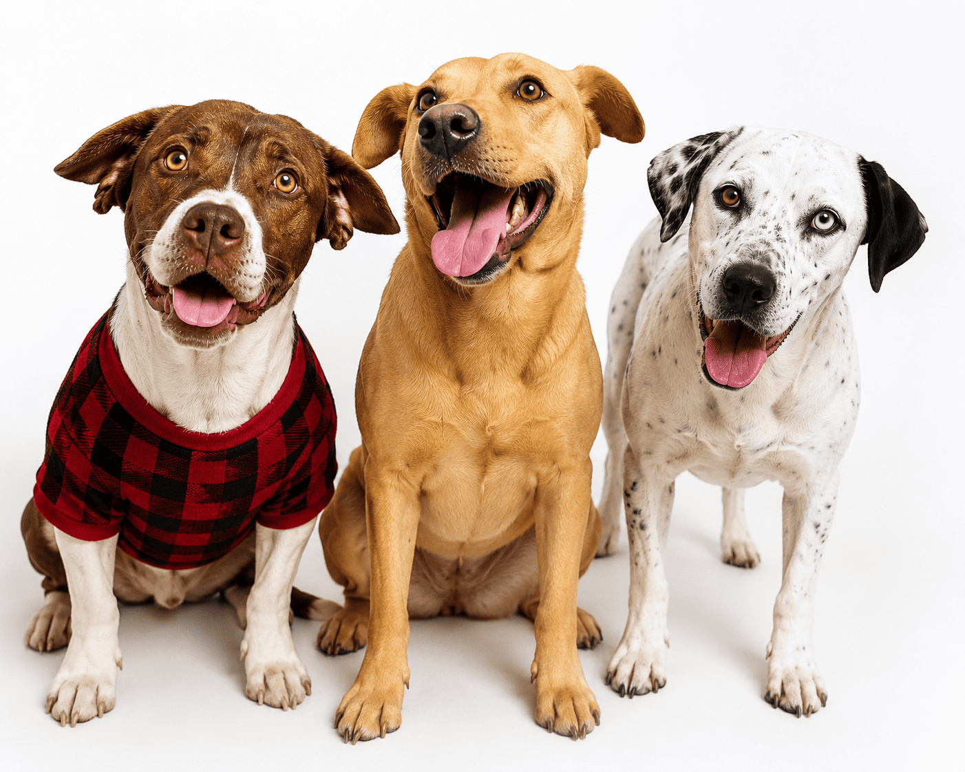 Manchas, Manchitas y Sol, las mascotas de OSOLMA